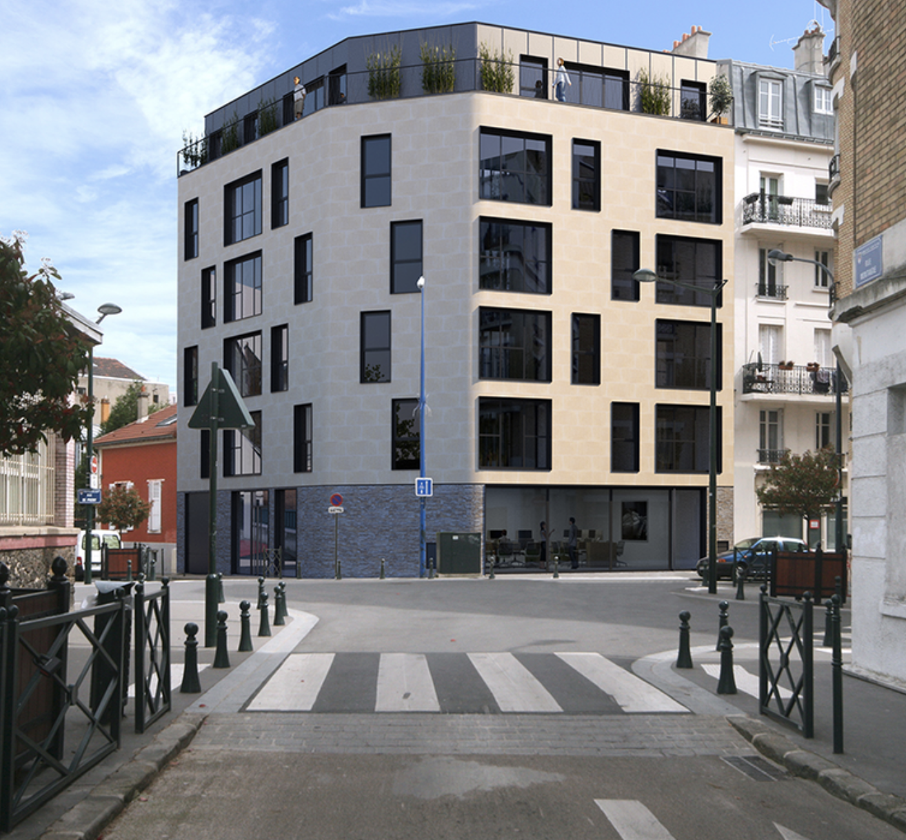 Chantier Ministère de la Justice, Bâtiment Vendôme, photo 2